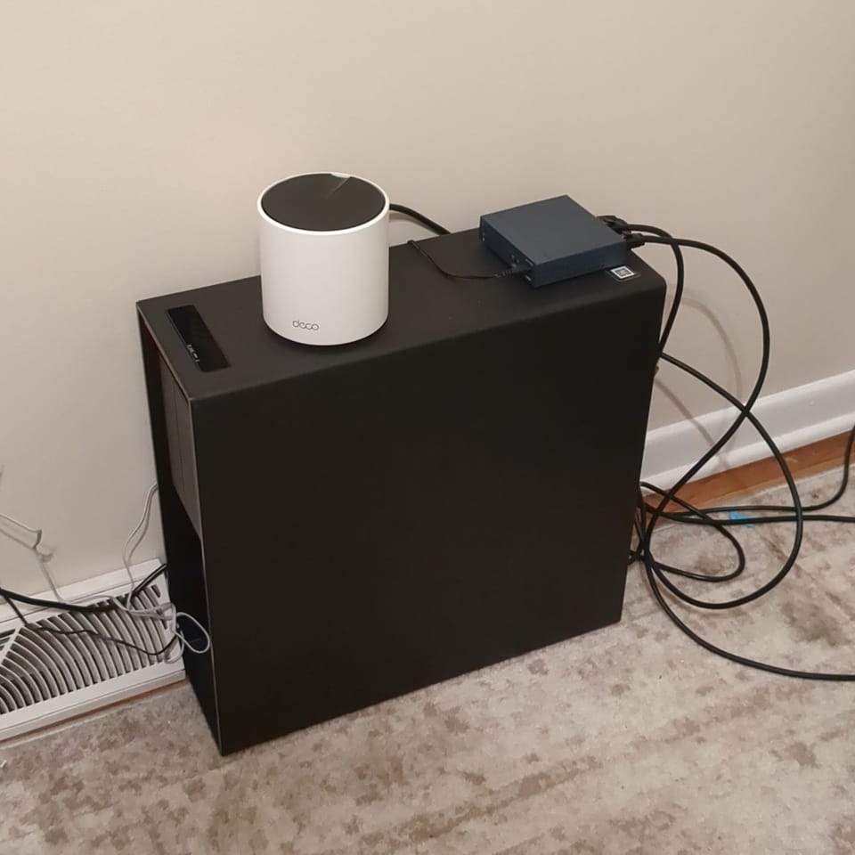 Beginning of the rabbit hole of homelabbing